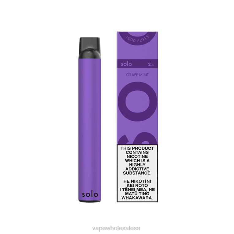Vape Wholesale Global - Solo Disposable Vape Grape Mint 08JTZ7