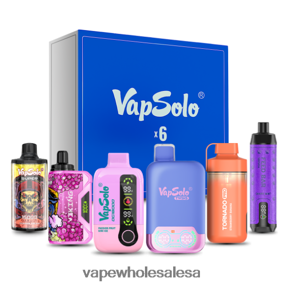 E Cig Wholesale Distributors - Vapsolo Surprise Box Set Random Flavors 840TXH119