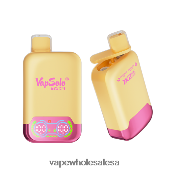 E Cig Wholesale Distributors - Vapsolo TWINS Disposable Vape Watermelon Ice & Strawberry Mango 840TXH129