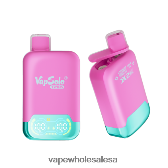 Vape Wholesale Global - Vapsolo TWINS Disposable Vape Strawberry Raspberry Cherry Ice & Grape Ice 840TXH127