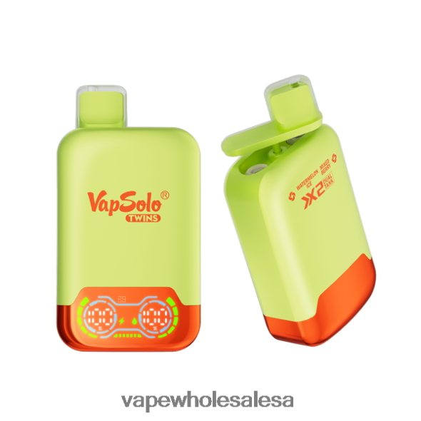 Vape Wholesale Prices - Vapsolo TWINS Disposable Vape Watermelon Ice & Mixed Berry 840TXH128