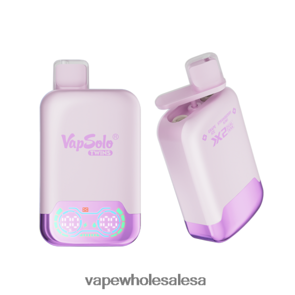 Vape Wholesale South Africa - Vapsolo TWINS Disposable Vape Grape Ice & Strawberry Kiwi 840TXH122
