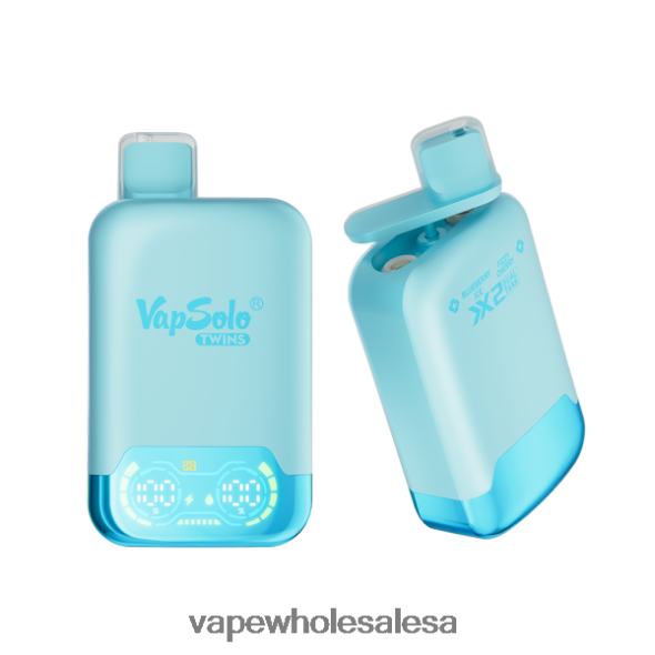 Vape Wholesale Suppliers - Vapsolo TWINS Disposable Vape Blueberry Ice & Fizzy Cherry 840TXH121