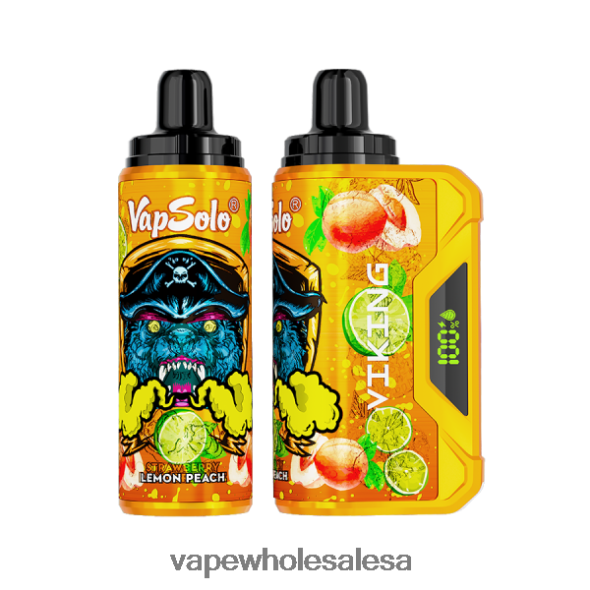Vape Wholesale Distributor - Vapsolo VIKING Disposable Vape Lemon Peach 840TXH135