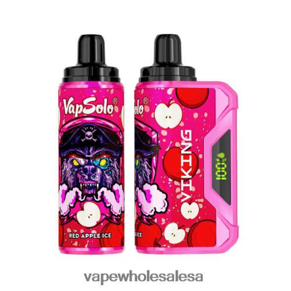 Vape Wholesale Sa - Vapsolo VIKING Disposable Vape Red Apple Ice 840TXH136