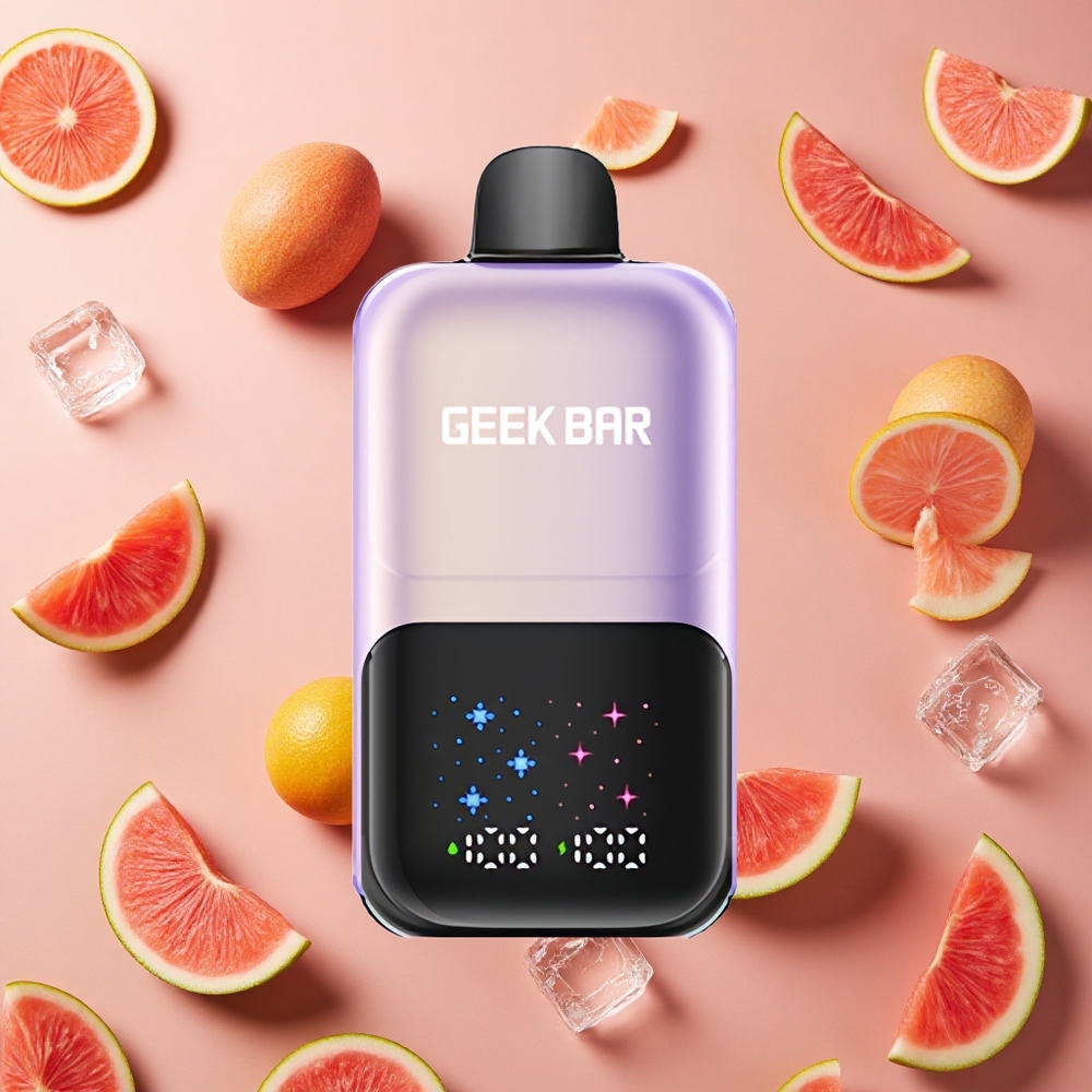 GEEK BAR 2GO 50000 Puffs Peach Mango Watermelon Ice 20mL Dual Tanks