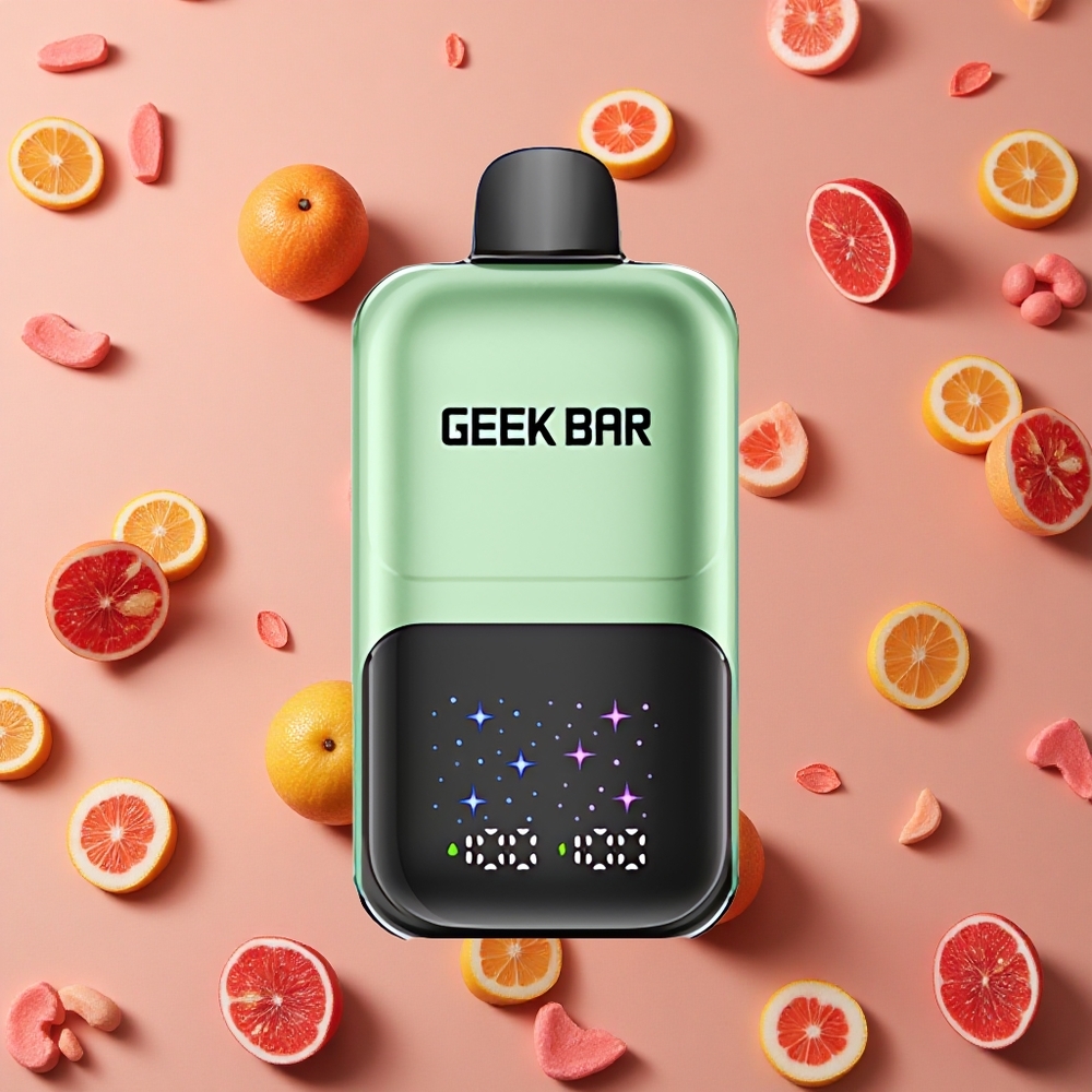 GEEK BAR 2GO 50000 Puffs Sour Candy & Sour Fruits 20mL Dual Tanks Rechargeable