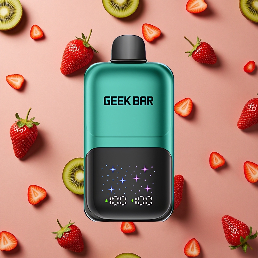 GEEK BAR 2GO 50000 Puffs Strawberry & Kiwi Dual Tanks 20mL