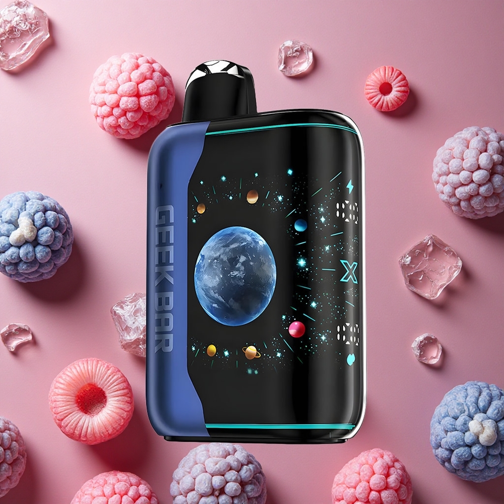 GEEK BAR Platinum Edition 25000 Puffs Blue Razz Ice 20mL E-Liquid 2% Nicotine