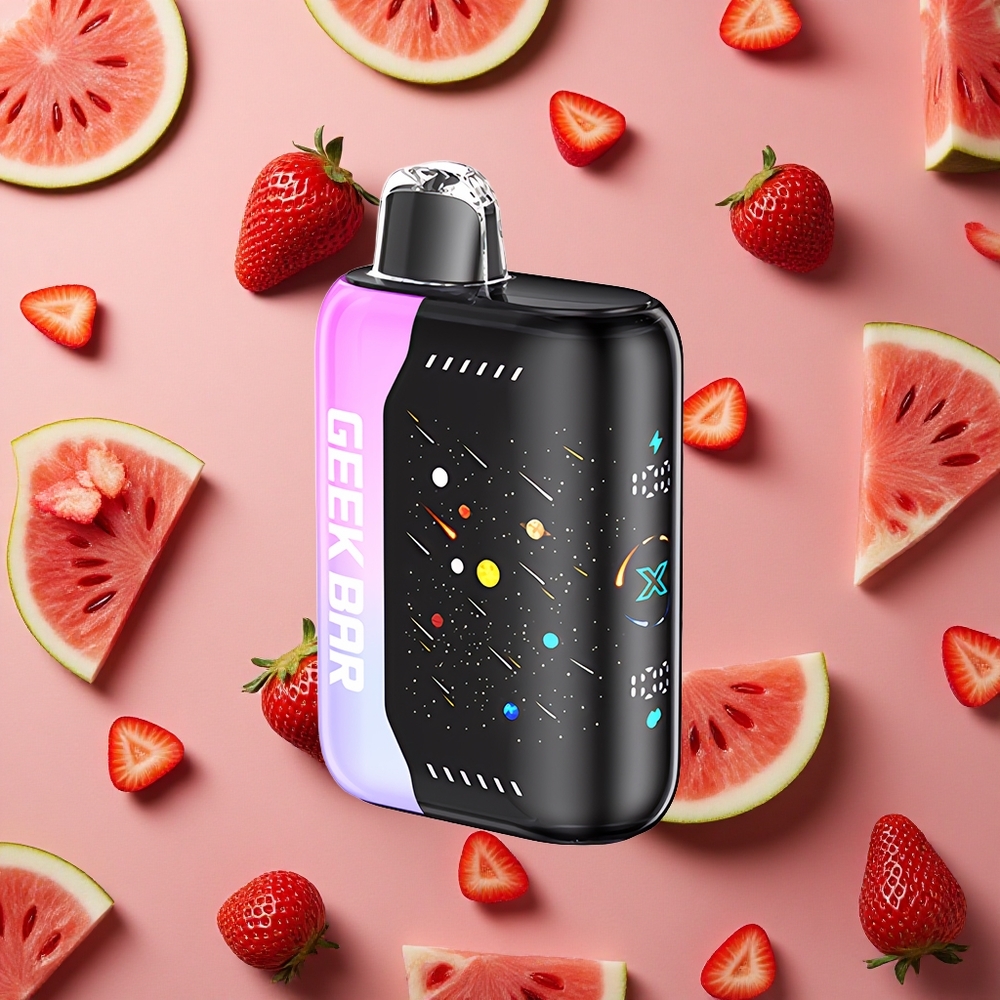 GEEK BAR Pulse X 42K Puffs Strawberry Watermelon Meteor Edition