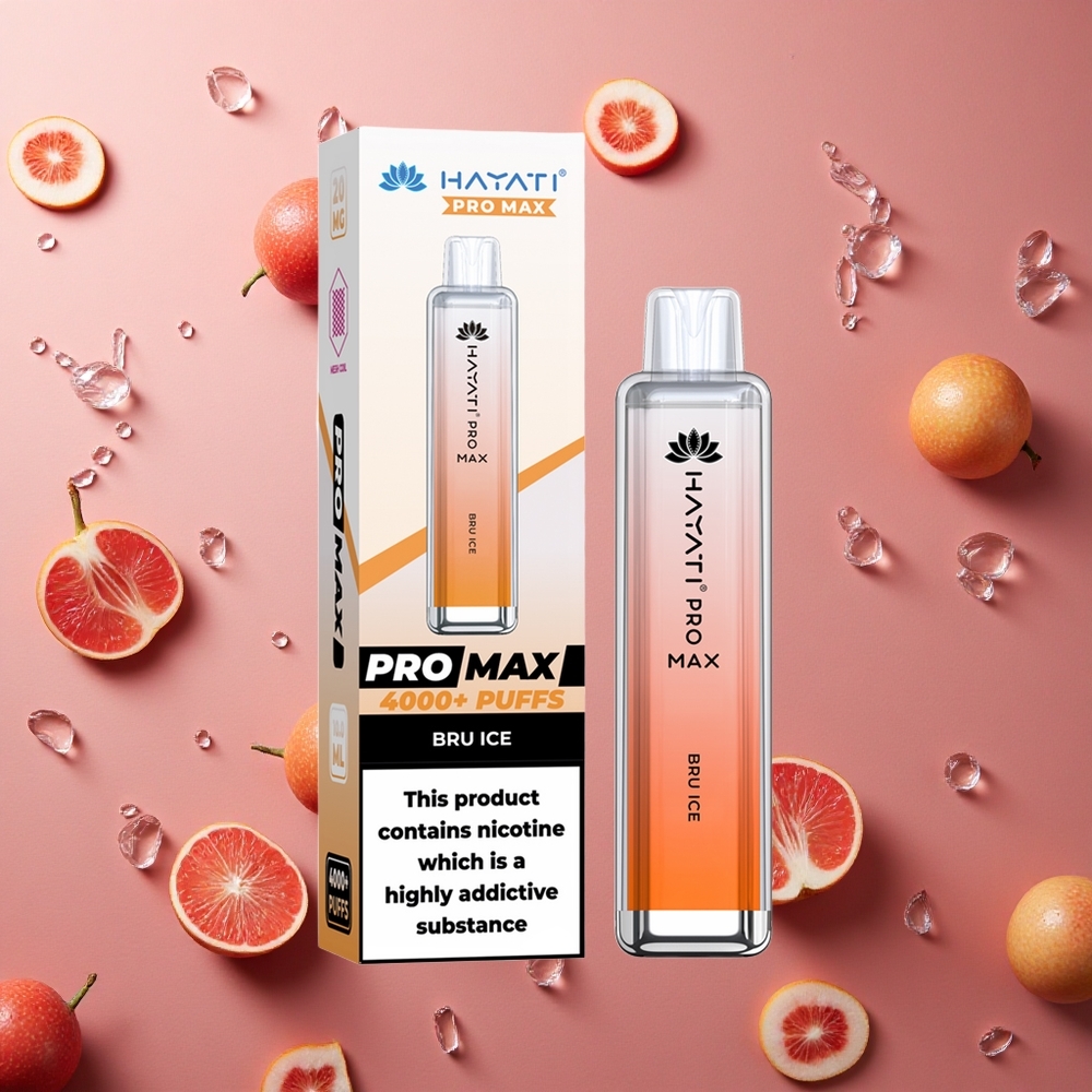 Hayati Pro Max 4000 Puffs 1400mAh Bru Ice