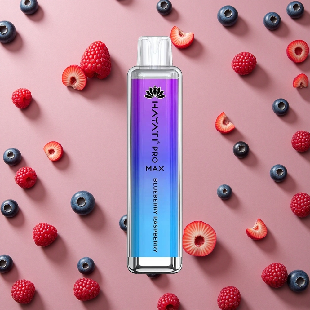 Hayati Pro Max 4000 Puffs 2ml 10ml Blueberry Raspberry
