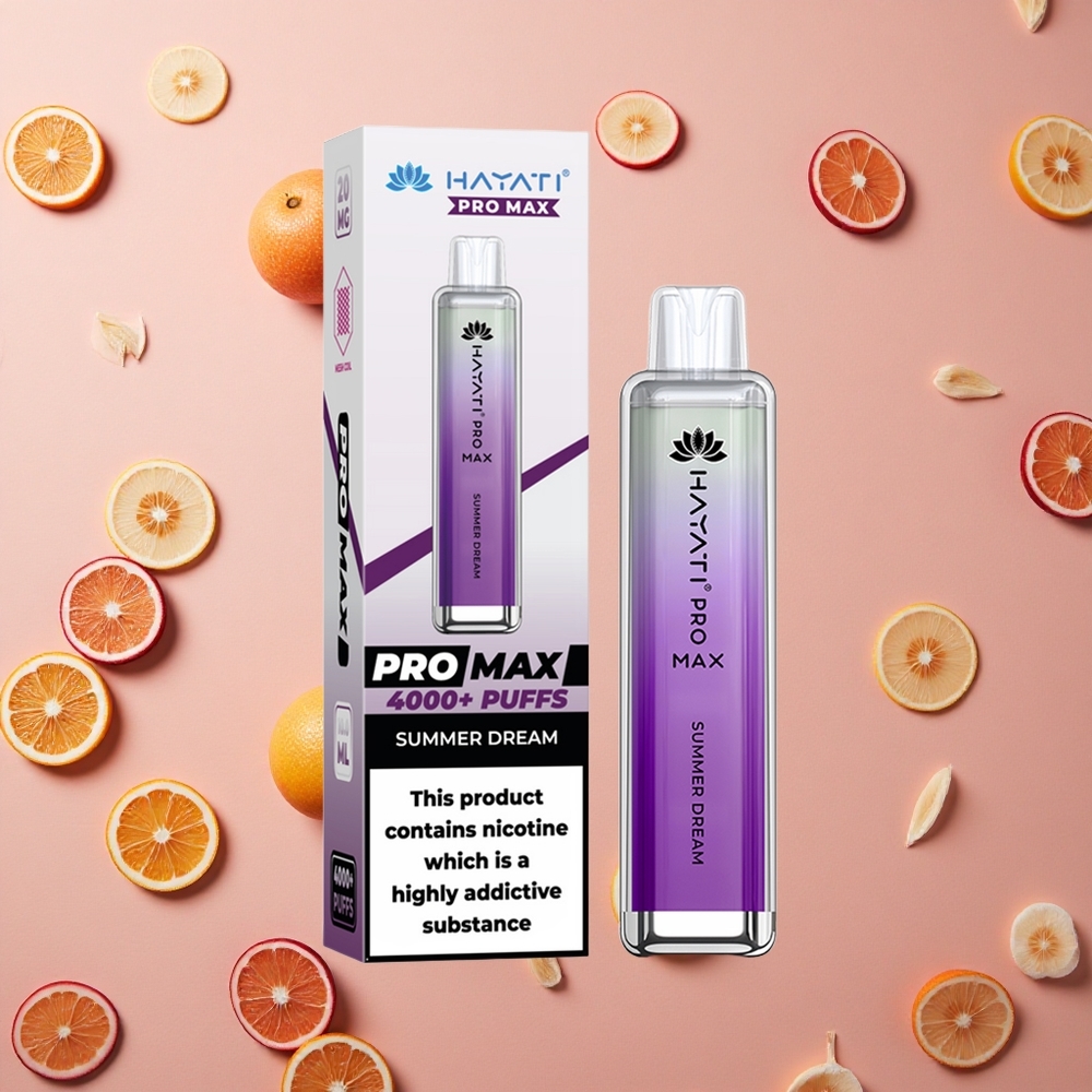 Hayati Pro Max 4000 Puffs Summer Dream 2%,5% Nicotine 1400mAh Battery
