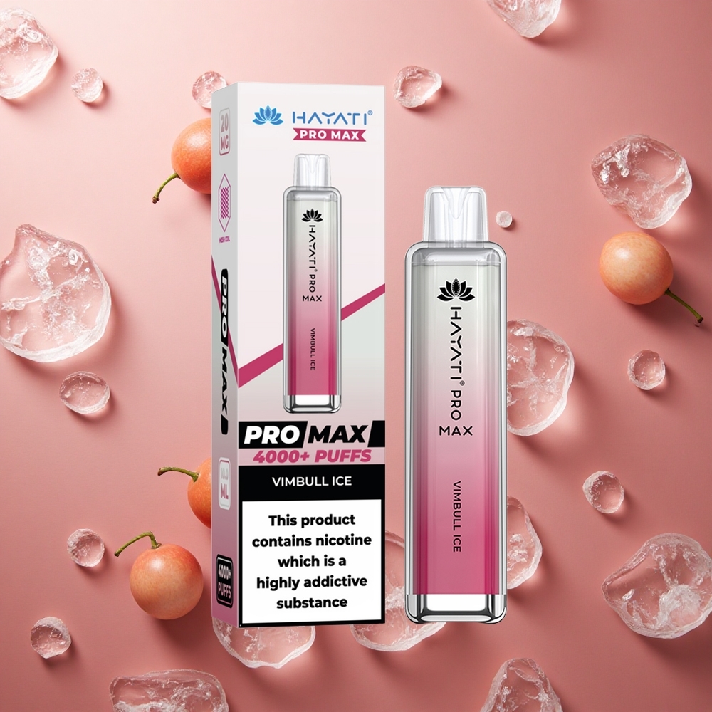 Hayati Pro Max 4000 Puffs Vimbull Ice Dual Mesh Coil Rechargeable