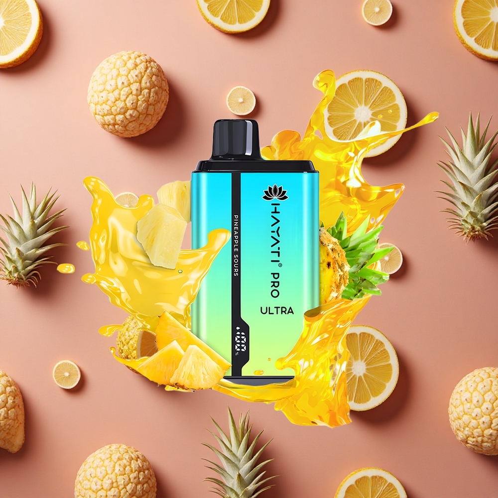 Hayati Pro Ultra 15000 Puffs 24ml Pineapple Sours