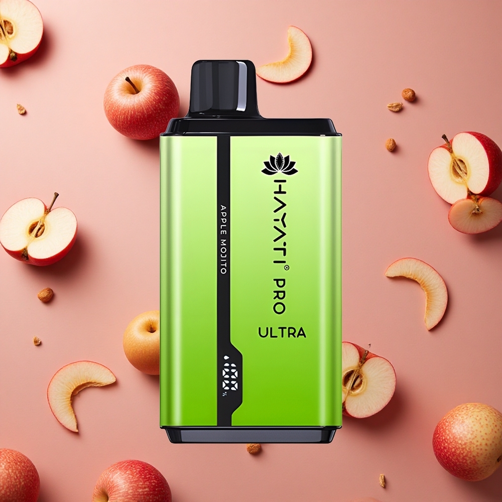 Hayati Pro Ultra 15000 Puffs Apple Mojito 850mAh 24ml