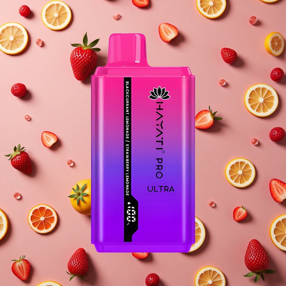 Hayati Pro Ultra 15000 Puffs Blackcurrant Lemonade Strawberry Lemonade 850mAh