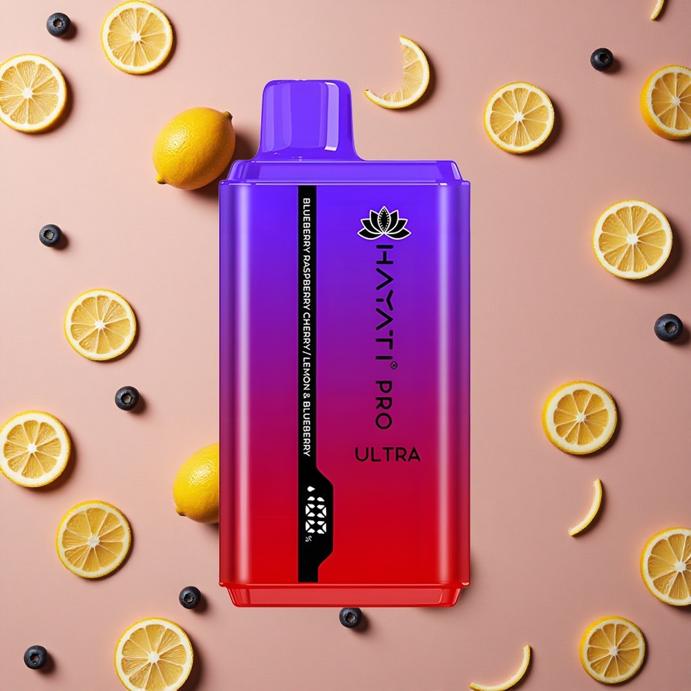 Hayati Pro Ultra 15000 Puffs Blueberry Raspberry Cherry 850mAh 24ml