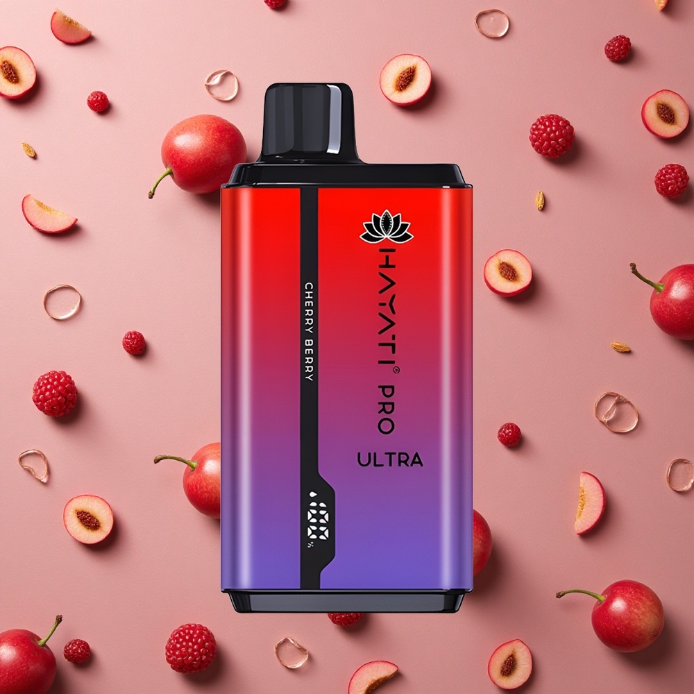 Hayati Pro Ultra 15000 Puffs Cherry Berry Dual 24ml
