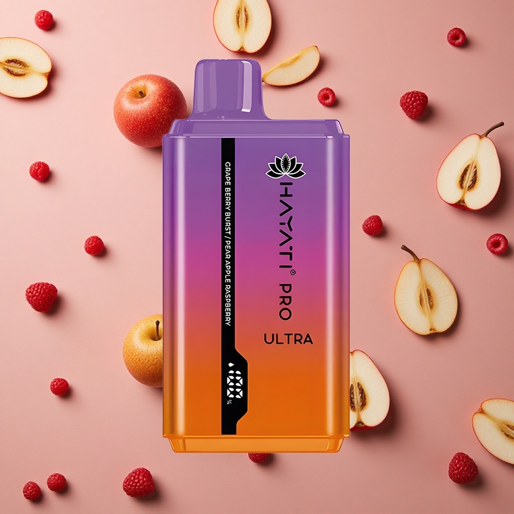 Hayati Pro Ultra 15000 Puffs Grape Berry Burst 850mAh 24ml
