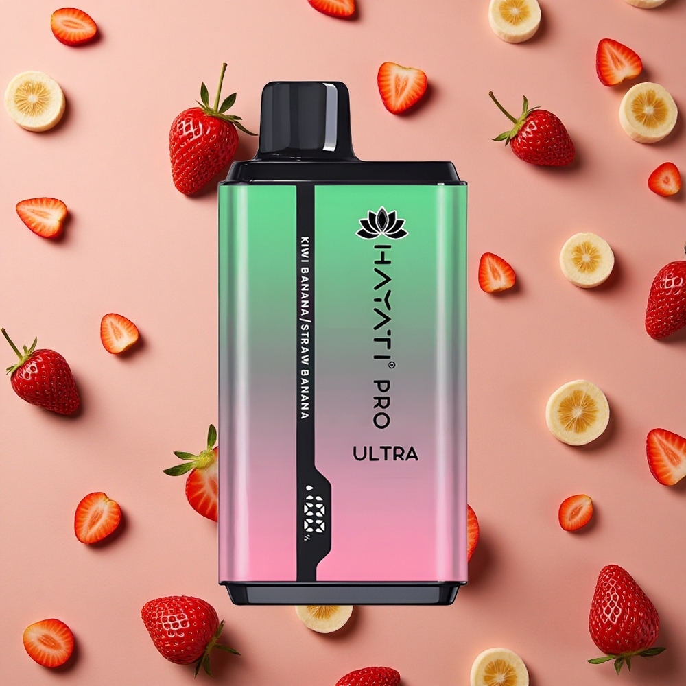 Hayati Pro Ultra 15000 Puffs Kiwi Banana 850mAh 24ml