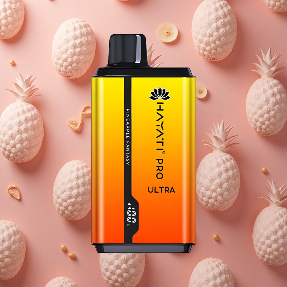 Hayati Pro Ultra 15000 Puffs Pineapple Fantasy 2 12ml 2% Nicotine