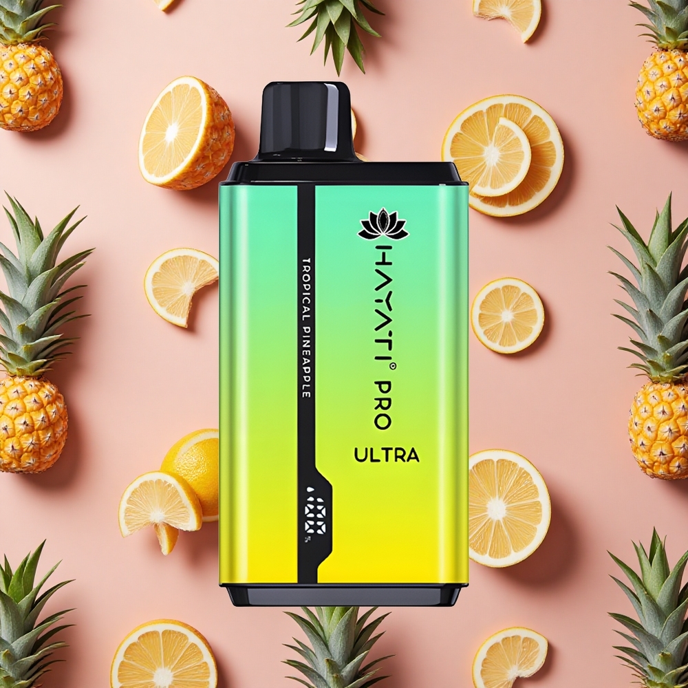 Hayati Pro Ultra 15000 Puffs Tropical Pineapple 850mAh 24ml
