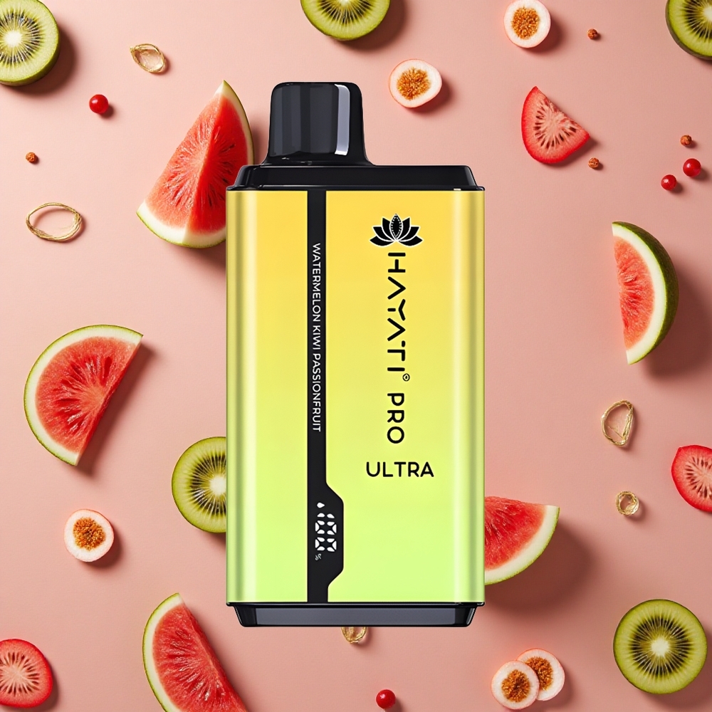 Hayati Pro Ultra 15000 Puffs Watermelon Kiwi Passionfruit 850mAh 24ml