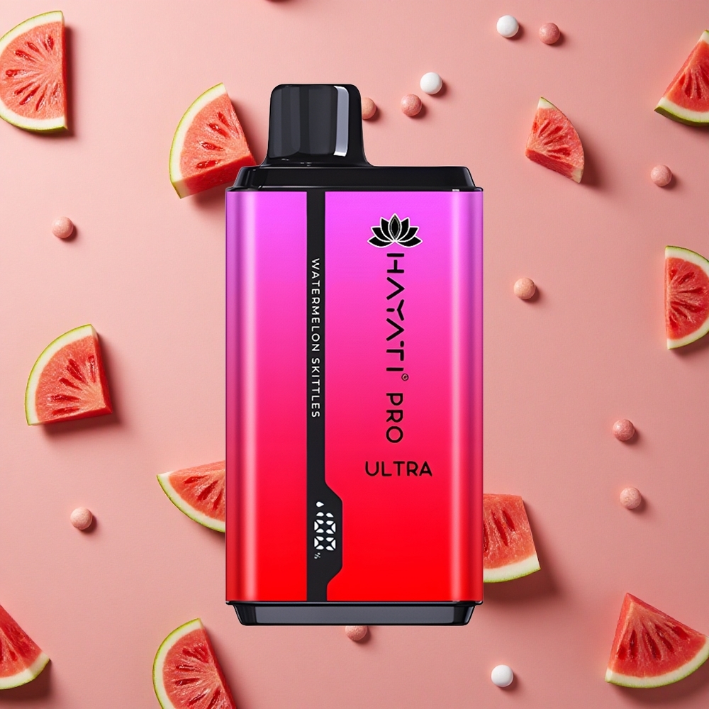 Hayati Pro Ultra 15000 Puffs Watermelon Skittles 850mAh 24ml