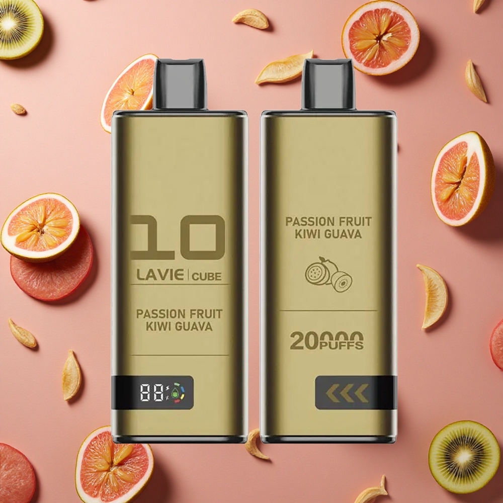Lavie Cube 20000 28ML E-liquid capacity Passion Fruit Kiwi Guava