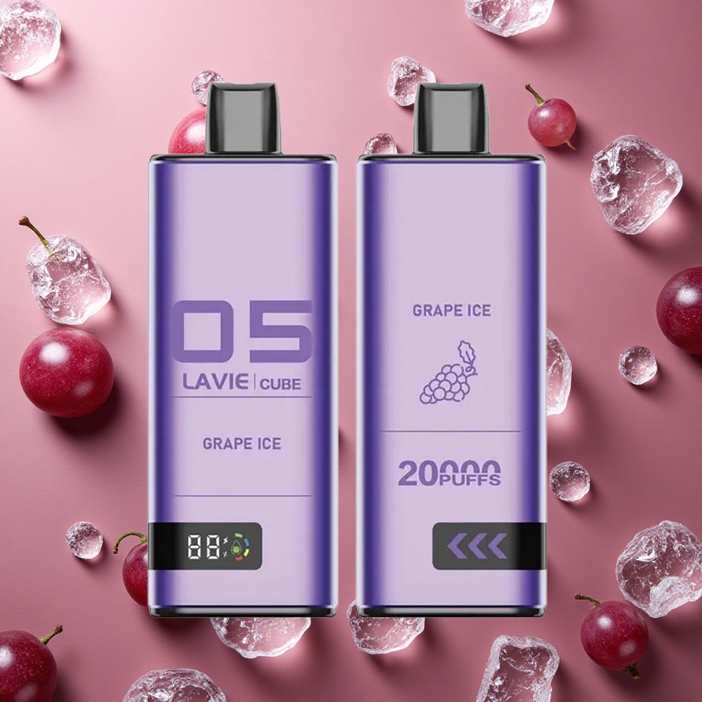 Lavie Cube 20000 Puffs 28ML E-liquid capacity Grape Ice