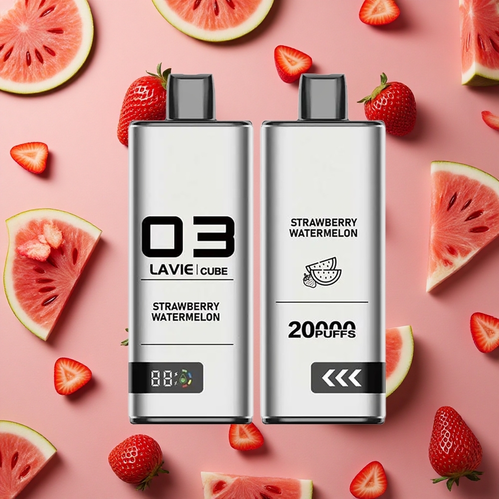 Lavie Cube 20000 Puffs 28ML E-liquid capacity Strawberry Watermelon Disposable Vape