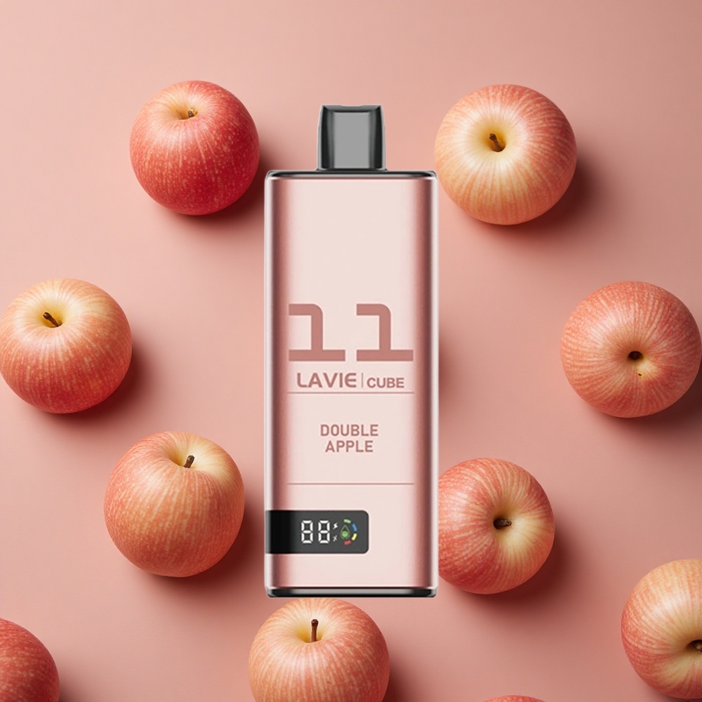 Lavie Cube 20000 Puffs Double Apple 28ML E-liquid capacity Type C