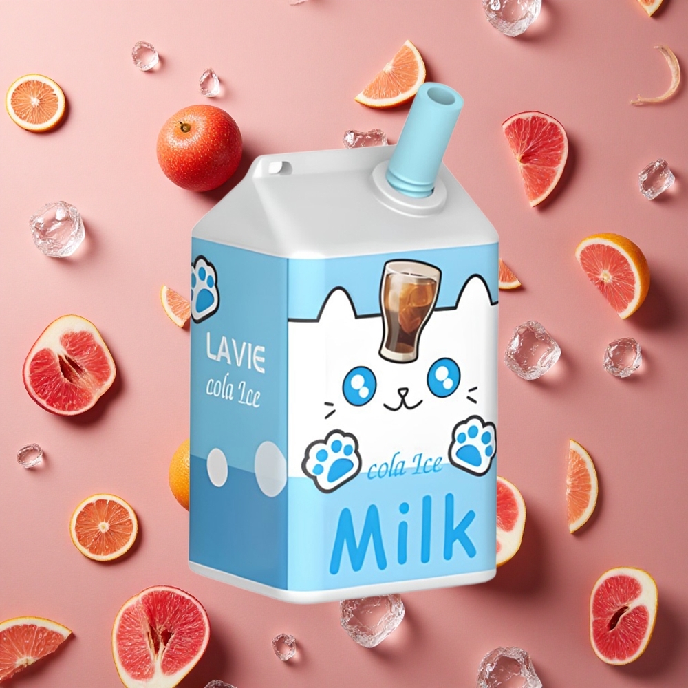Lavie Milk 7000 Puffs Cola Ice 16ML E-liquid capacity Type C