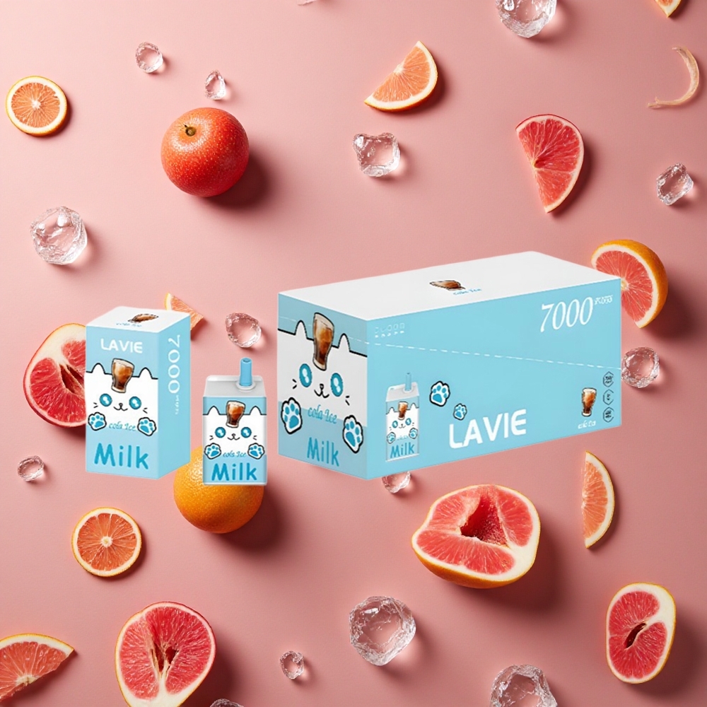 Lavie Milk 7000 Puffs Cola Ice 16ML E-liquid capacity Type C