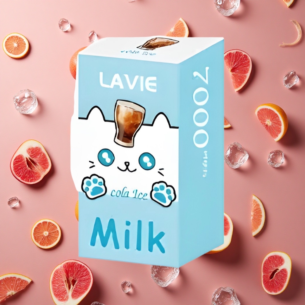 Lavie Milk 7000 Puffs Cola Ice 16ML E-liquid capacity Type C