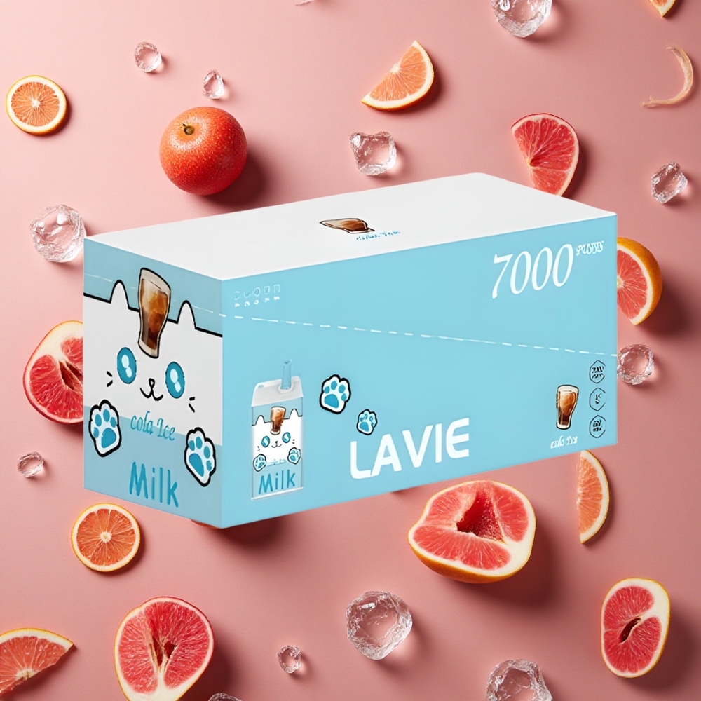Lavie Milk 7000 Puffs Cola Ice 16ML E-liquid capacity Type C