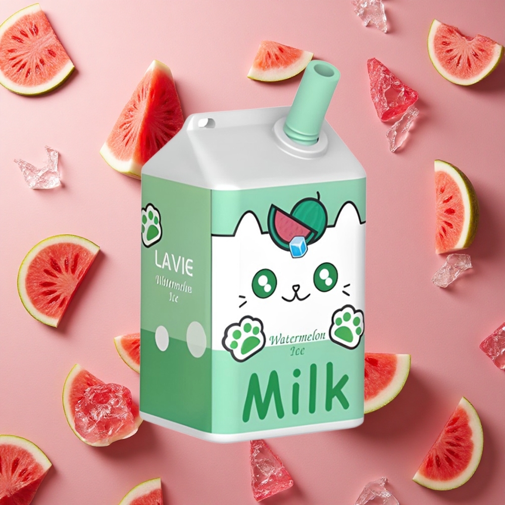 Lavie Milk 7000 Puffs Watermelon Ice 16ML E-liquid capacity Type C