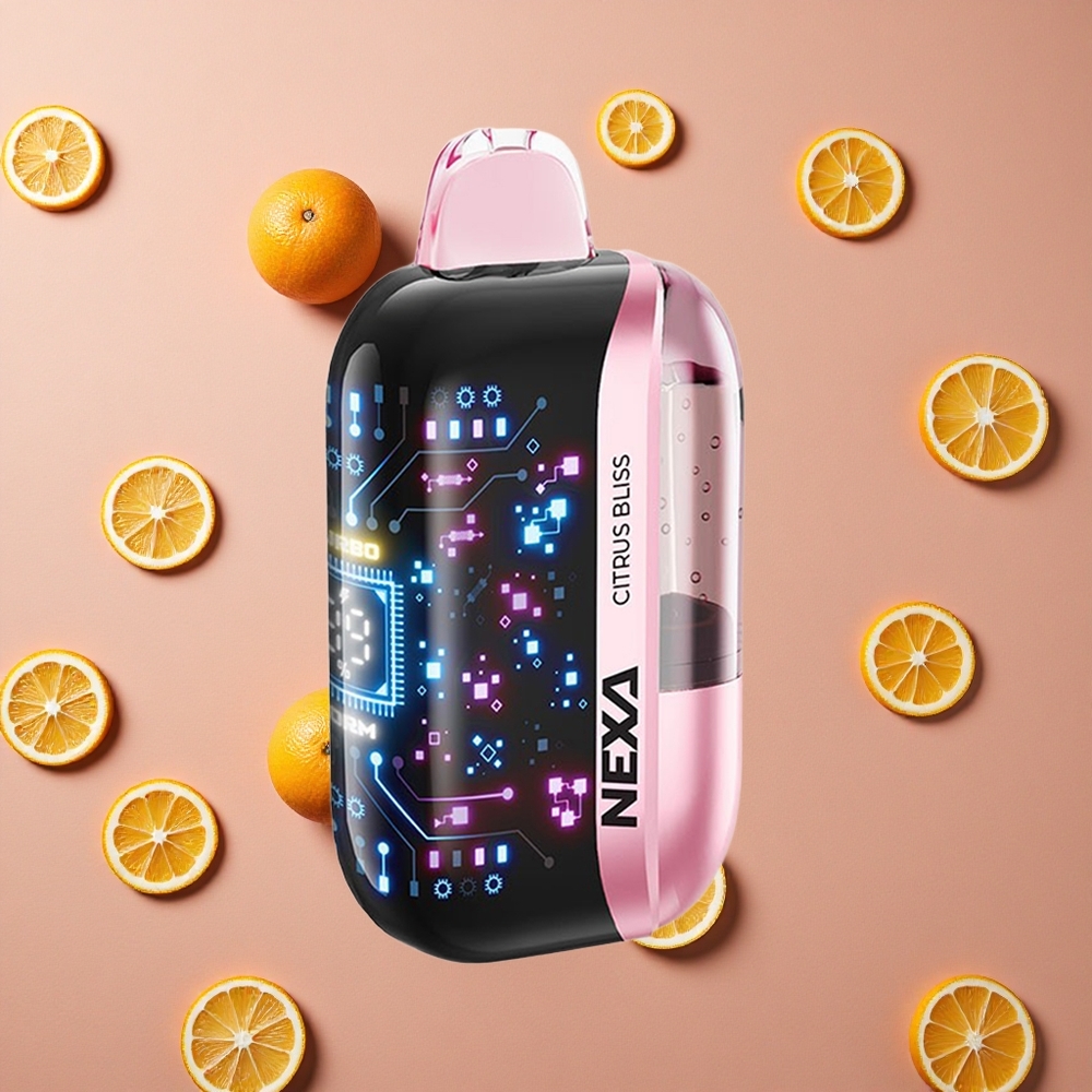 NEXA Ultra 50000 Puffs Citrus Bliss 20ml Prefilled Capacity 800mAh