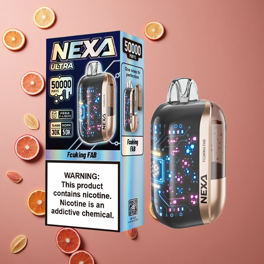 NEXA Ultra 50000 Puffs Fcuking Fab 20ml Prefilled Capacity 800mah