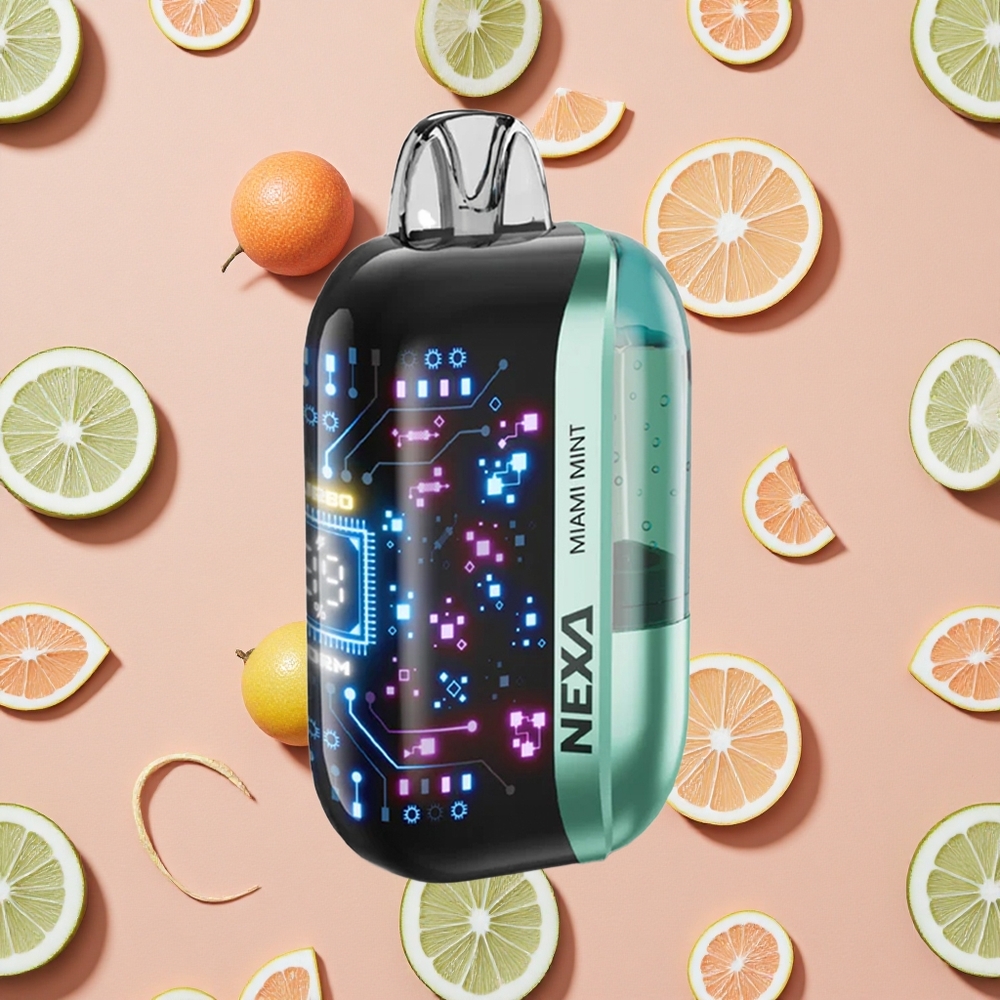 NEXA Ultra 50000 Puffs Miami Mint 20ml Prefilled Capacity 800mah