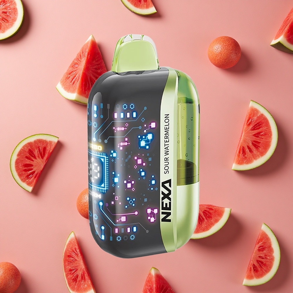 NEXA Ultra 50000 Puffs Sour Watermelon 20ml Prefilled Capacity 800mAh