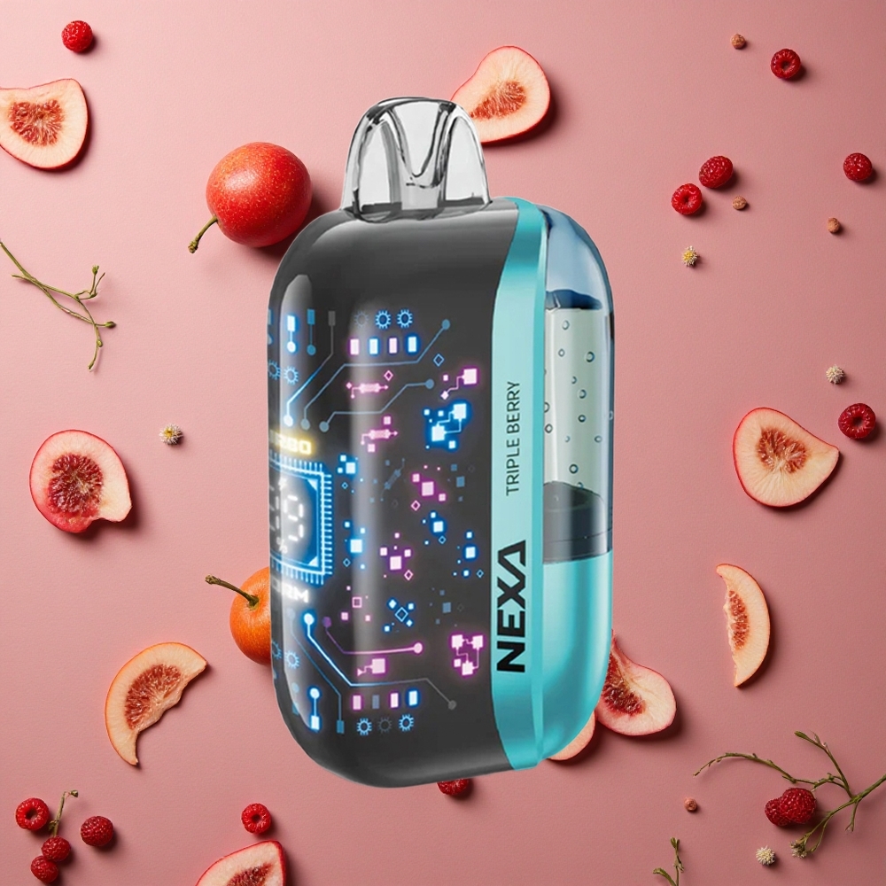 NEXA Ultra 50000 Puffs Triple Berry 20ml Prefilled Capacity 800mah