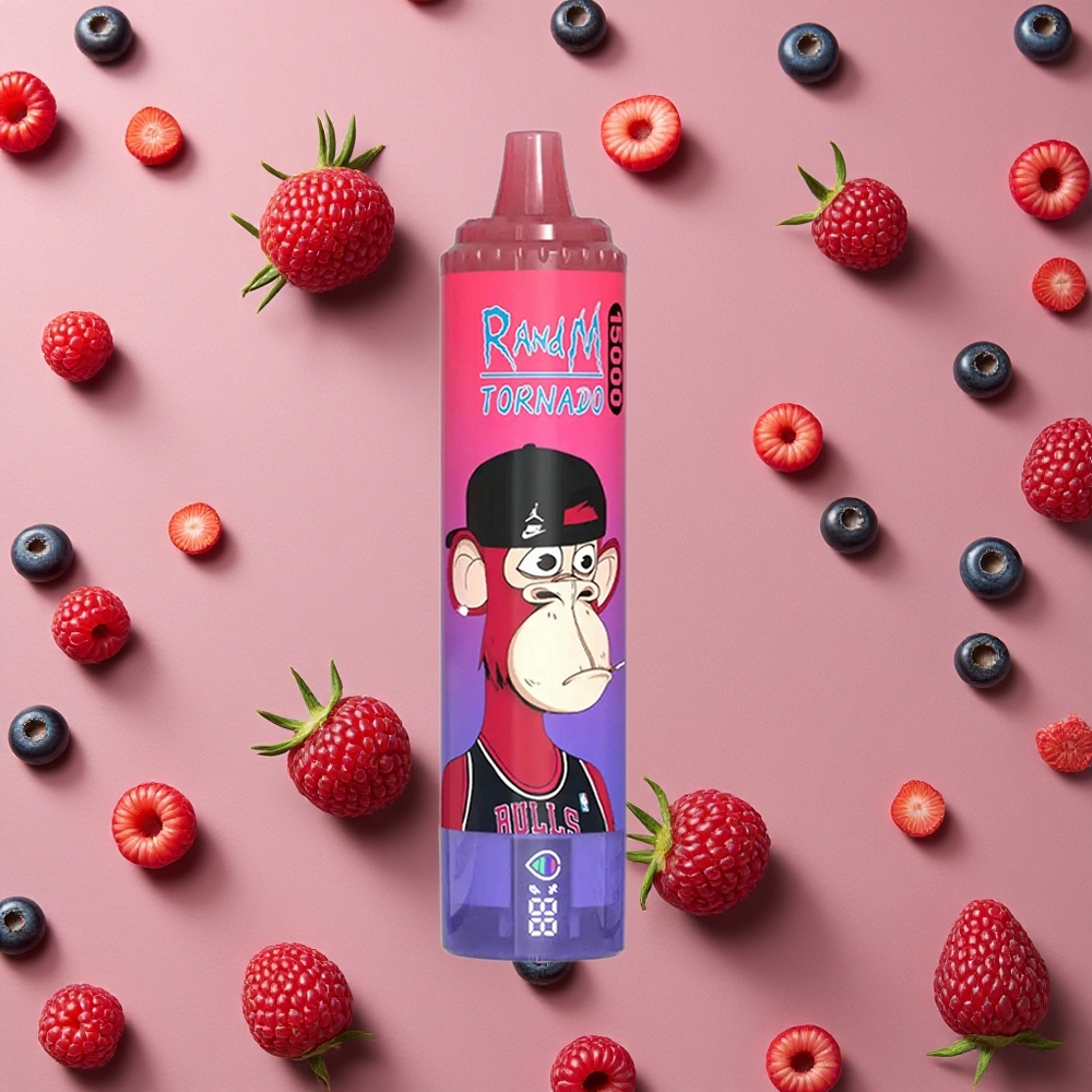 RandM Fumot Tornado 15000 Puffs 25ml Bluesour Raspberry