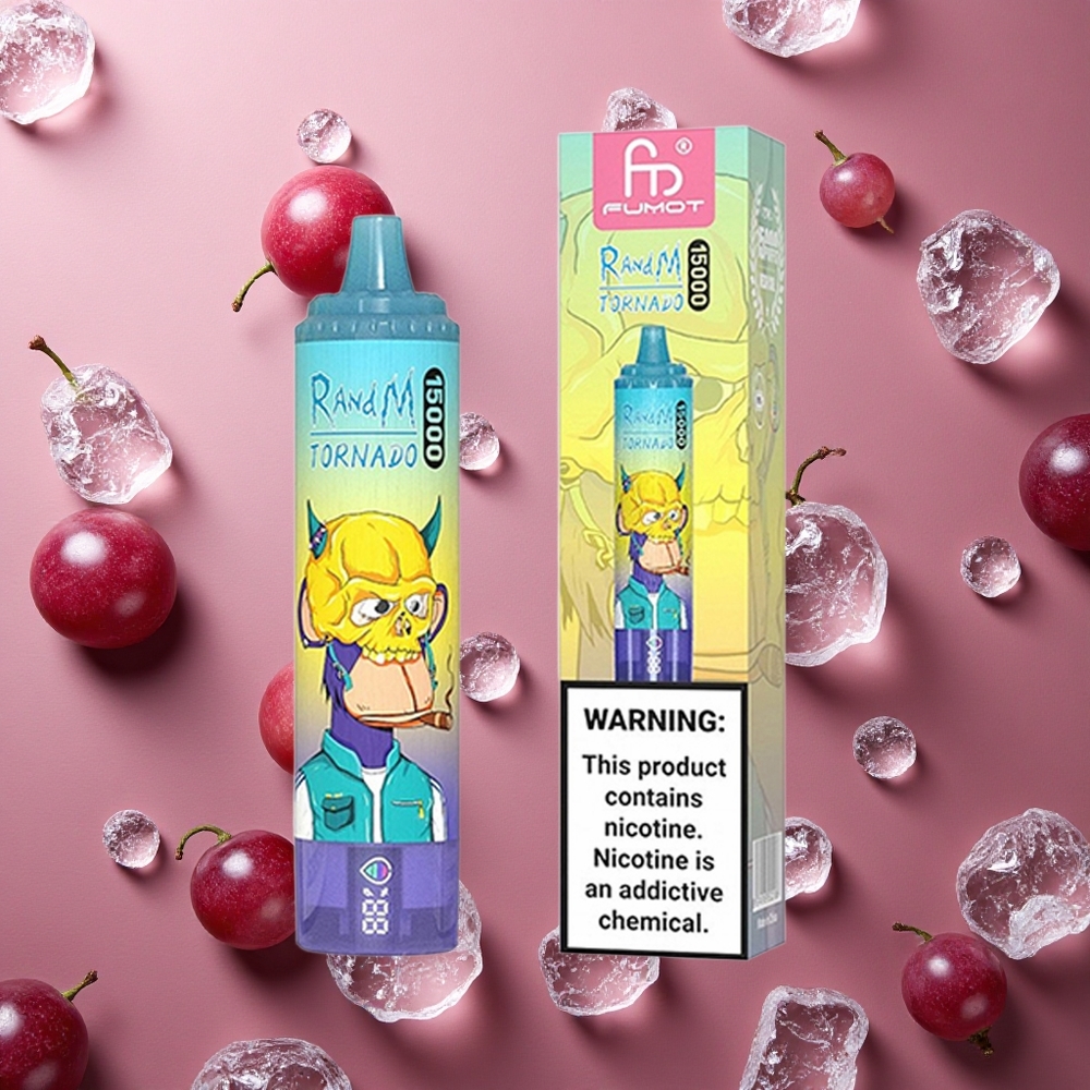 RandM Fumot Tornado 15000 Puffs 25ml Grape Ice
