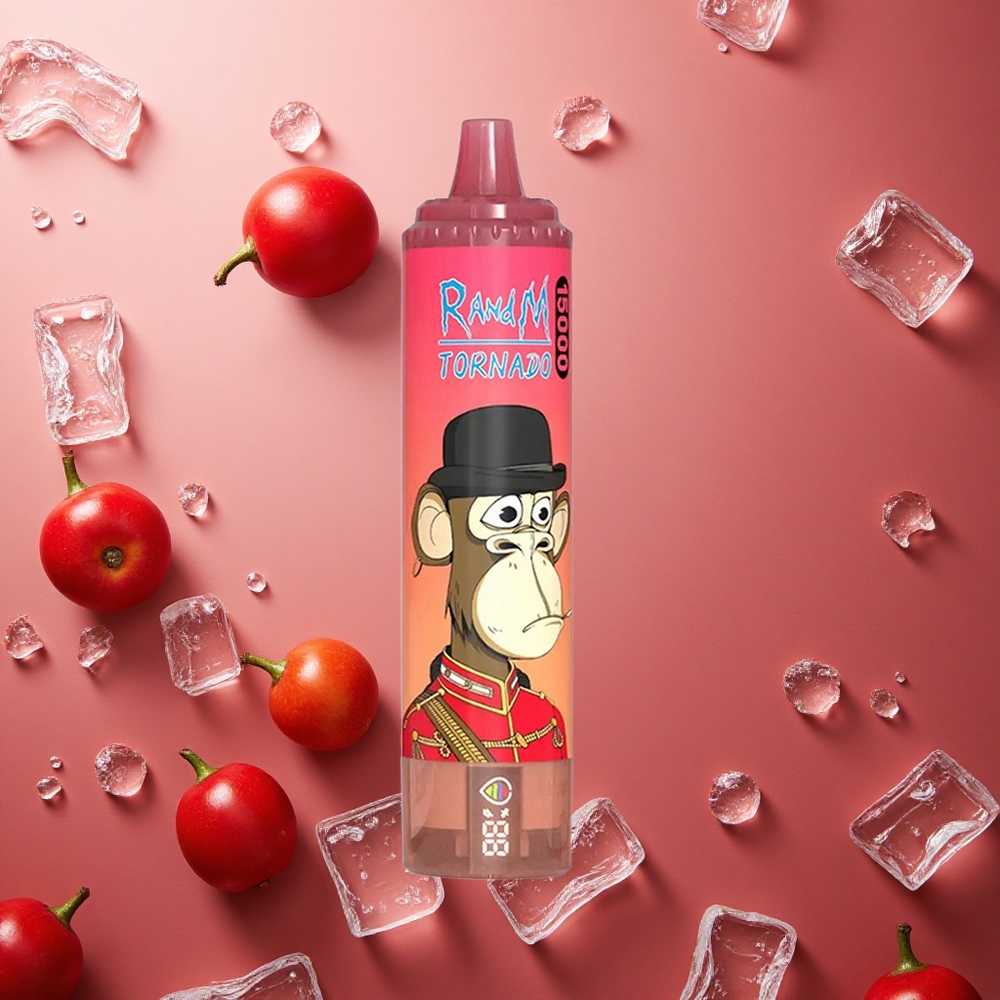 RandM Fumot Tornado 15000 Puffs 25ml Red Energy Ice