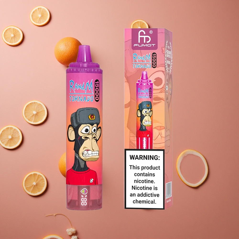 RandM Fumot Tornado 15000 Puffs Dragon Fruit 25ml 850mAh