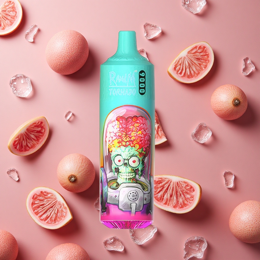 RandM Fumot Tornado 9000 Puffs Guava Ice RGB Mesh