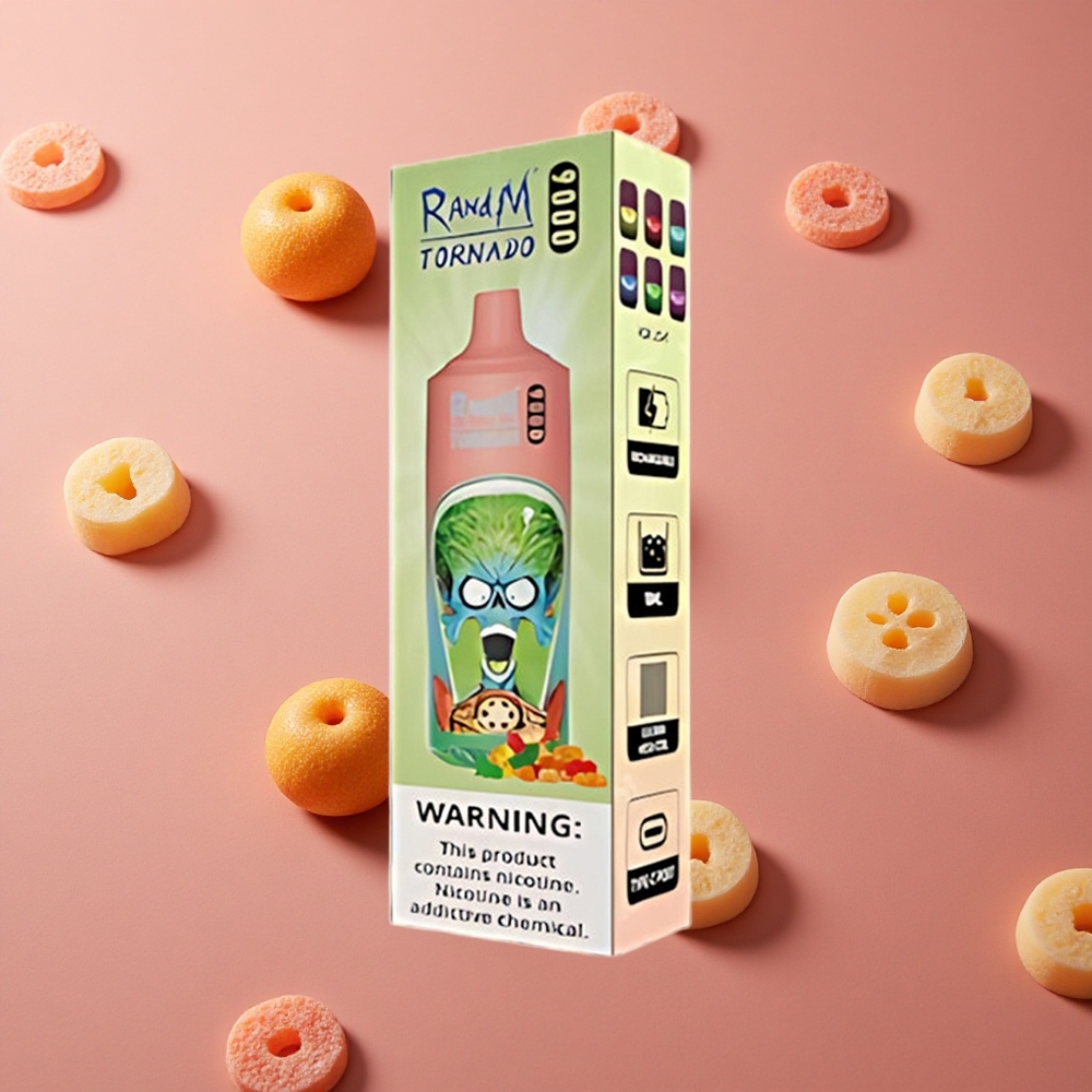 RandM Fumot Tornado 9000 Puffs Gummy Bear Mesh Coil