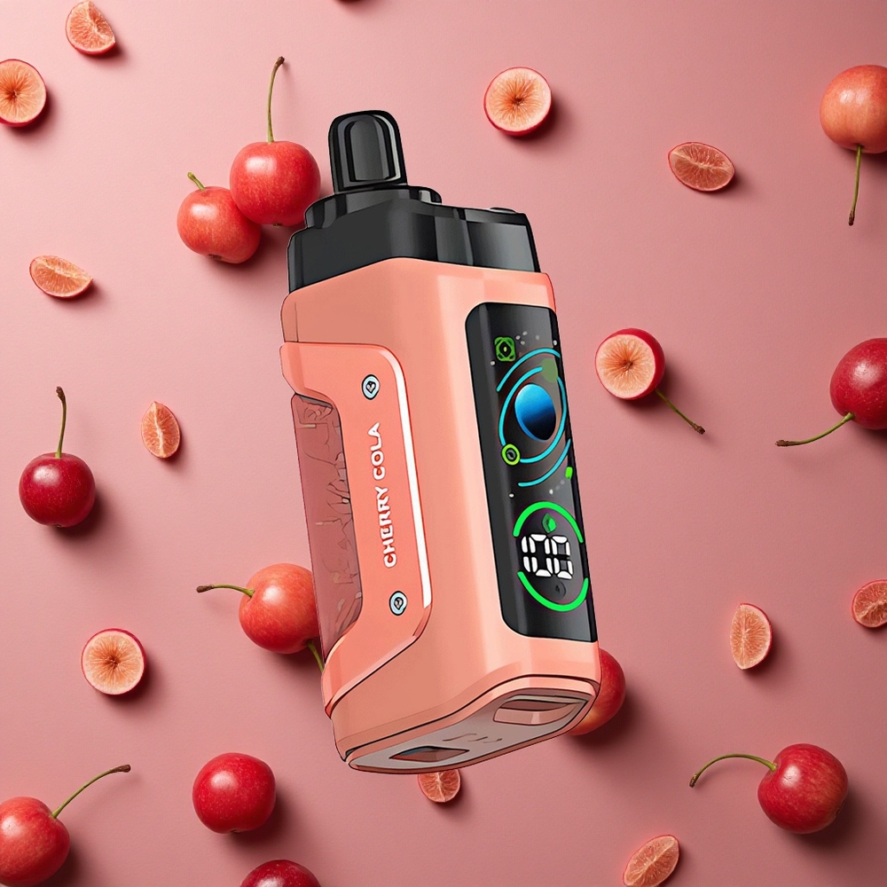 Razz Bar 45000 Puffs Cherry Cola Adjustable Airflow